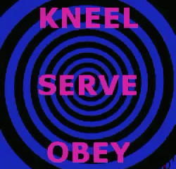 hypno spiral kneel serve obey